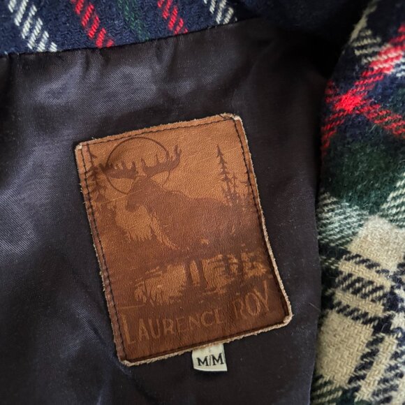 Laurence Roy vintage fall plaid coat (size M) - Picture 8 of 9
